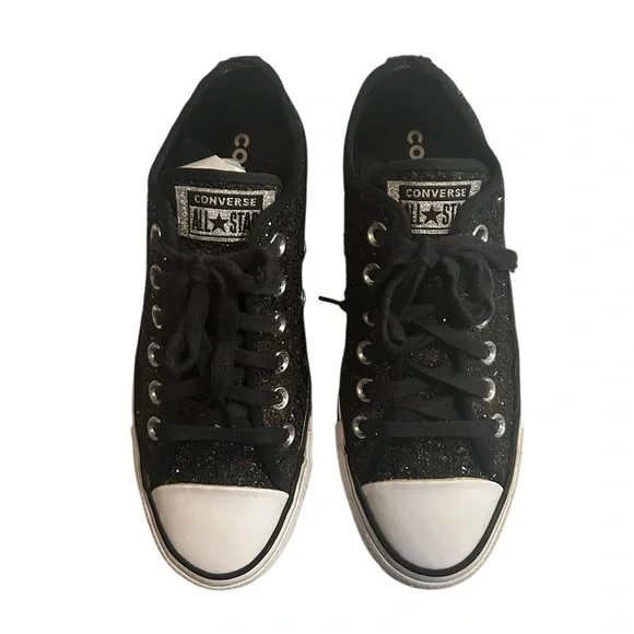 Women's Converse Chuck Taylor All Star Shimmer Madison Sneakers Size 7 - Picture 6 of 11